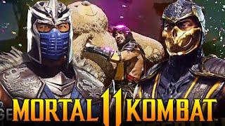 Mortal Kombat 11 Aftermath = BEST EXPANSION EVER - Friendships Klassic Stages & Skins + Robocop