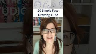 Face Drawing - Better than the Loomis Method 20 Tips  #drawing