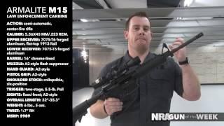 NRA Gun of the Week Armalite M15 Law Enforcement Carbine