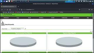 how to configure Dashboard in openvas tool