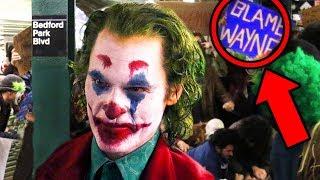 JOKER MOVIE Footage Breakdown Subway Scene Easter Eggs Explained