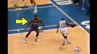 Tim Hardaway Killer Crossover on Isiah Thomas