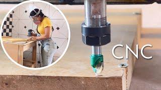 Usinagem com CNC ROUTER. Incrível