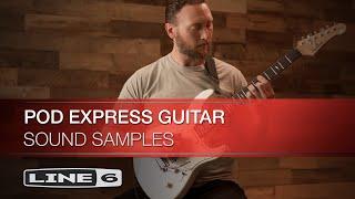 Line 6  POD Express Guitar  Sound Samples