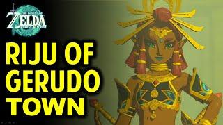 Riju of Gerudo Town Full Quest Walkthrough  The Legend of Zelda Tears of the Kingdom