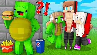 Poor Fat Mikey vs Strong JJ Sad Life Story in Minecraft  - Maizen