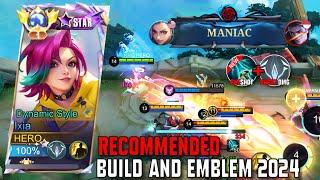 Top Global IXIA BEST Recommended BUILD and EMBLEM 2024 New Patch must watch - MLBB