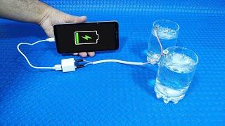 How to make free energy to charge the phone  Simple Tips