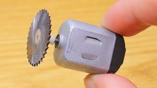 Mini Elektrikli Testere Nasıl Yapılır - How to Make a Mini Dremel Tool