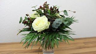 Blumenstrauß selber binden   Floristik Anleitung  Deko Ideen mit Flora-Shop