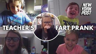 Teacher’s Zoom ‘fart’ sends kids into giggle fit  New York Post