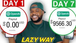 3 Lazy Ways To Make Money Online With AI $150Day For Beginners