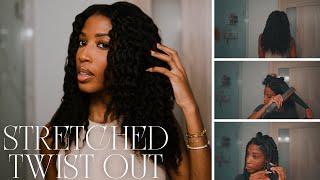 Updated Stretched Twist Out  Blown Out Twist Out Tutorial  Aisha Beau