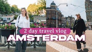 AMSTERDAM Travel Vlog What To See Eat & Do