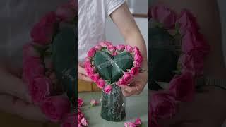 ️heart-shaped bouquet tutorial