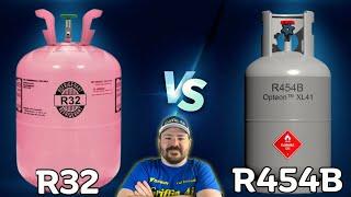 2 New Refrigerants - R-454B vs  R-32. Is one Better?