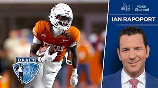 NFL Insider Ian Rapoport Why the Bills Passed on Drafting a WR in 1st Round  The Rich Eisen Show