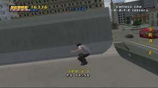 Collect SKATE - London Goal  Tony Hawks Pro Skater 4 THPS4