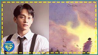 EXOs Chen releases the art cover for his upcoming digital single Hello