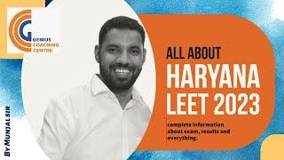 HARYANA LEET 2023 BTECH LATERAL ENTRY ADMISSIONCUTOFFSTOP GOVT. COLLEGESSEATSFEES DIPLOMA WALO