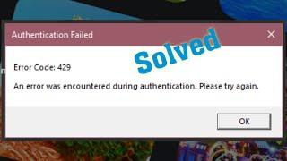 How To Fix Roblox Error 429 Code Issue In Windows