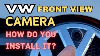 How to Install a Volkswagen Front View Parking Camera