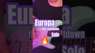 Final countdown solo on electric guitar #guitar #music #guitarist #гитара #гитарист #guitarworld