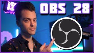 OBS STUDIO 28 IS HERE. Kinda