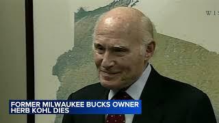 Herb Kohl former US senator and Milwaukee Bucks owner has died at 88