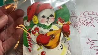 Thrift Store Haul- Vintage Christmas Decorations #thriftedfinds #vintagechristmas