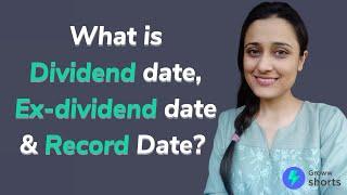 What is the Dividend Date Record Date Ex-dividend  Date Interim Dividend Final Dividend?