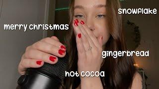 ASMR Repeating Christmas Trigger Words