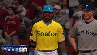 MLB The Show 24 Franchise Mode Playoff Baseball  ALDS game 3 Yankees 1 vs Red Sox 1