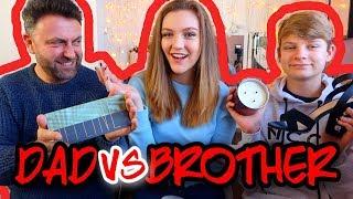 DAD VS BROTHER GUESSES THE PRICE OF GIRLY THINGS  BeautySpectrum