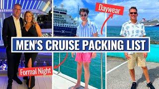 WHAT TO PACK FOR A CRUISE FOR MEN Cruise Dress Codes Clothing & Essentials