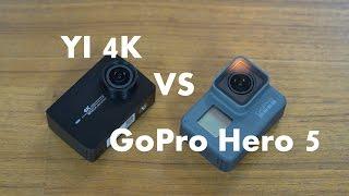 4KRoast it YI 4K Action Camera VS GoPro Hero 5 #SamiLuo