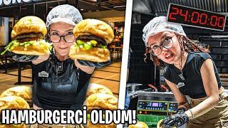 BİR GÜNLÜĞÜNE HAMBURGERCİ OLDUM 