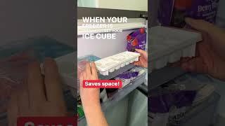 Tip to save space in your kitchen freezer