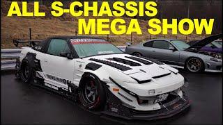 SR HERITAGE JAPAN 2022 Nissan Silvia and 180SX ONLY Car Show at Fuji Speedway