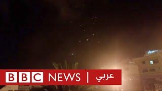 هجوم إيران مشاهد لاعتراض صواريخ إيرانية في سماء الأردن  بي بي سي نيوز عربي