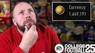 So You Want To Make Coins In College Football 25?