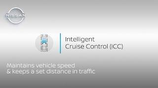 How the Nissan Intelligent Cruise Control ICC works