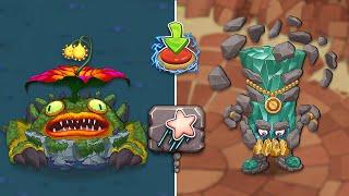 Rare Maulch Adult Syncopite - All Animations & Powering Up My Singing Monsters