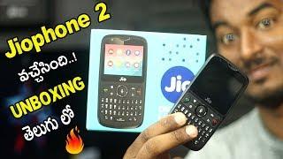 JioPhone 2 Unboxing & Review  In 2018  By Telugu techworld