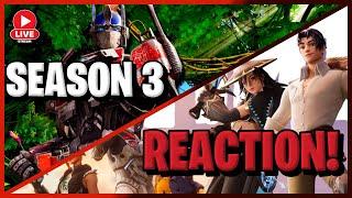 LIVE - Reacting To Fortnite Season 3 Wilds With You