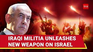 Irans Proxies Bombard Israel With New Weapon Iraqi Fighters Go Ballistic Amid War  Watch