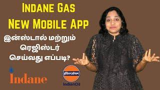 How to Install and Register on Indane LPG Gas Booking App IndianOil One in Tamil  Link LPG Account