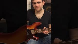 the EIGHTH NOTE GROOVE.. 3 fundamental concepts to GROOVE PART 2 #shorts #bassguitar