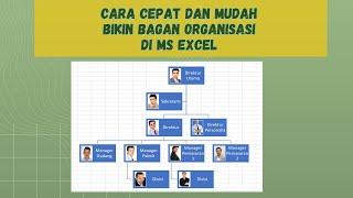 Cara Mudah Bikin Bagan Organisasi di Excel Menggunakan SmartArt