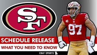 49ers Schedule Release WHAT YOU NEED TO KNOW 49ers Defense BEST In NFL Per Bleacher Report Article